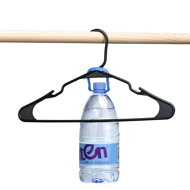 Plastic Hangers With Mini Hooks On Both Sides, Seamless Clothes Hanger And Pants Rack PP Hanger