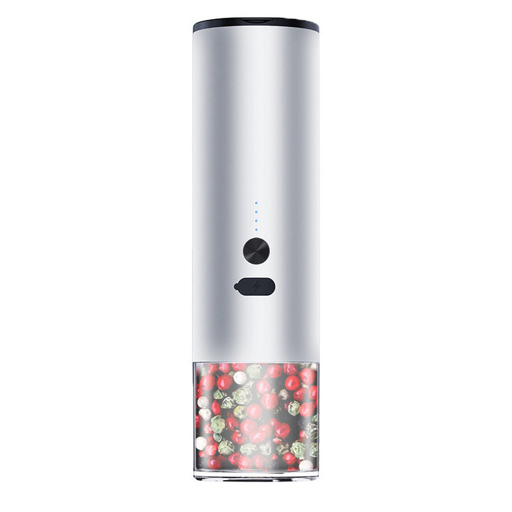 Rechargeable Electric Salt & Pepper Grinder Set with LED | Kitchen Gadget